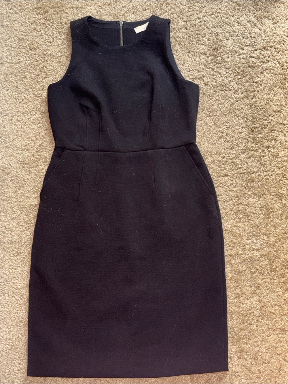 Classic Black Sleeveless Cocktail Dress